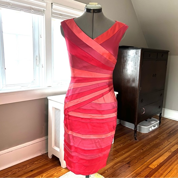 Jax Pink Bodycon Bandage Dress - Picture 1 of 10